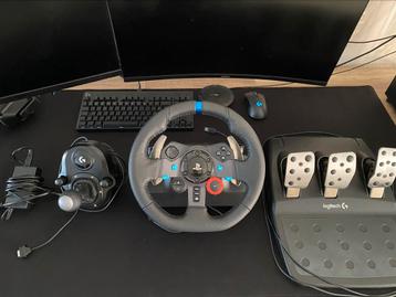 Logitech G29 racestuur + pedalen + Driving Force Shifter, Enlèvement, Comme neuf, Contrôleur