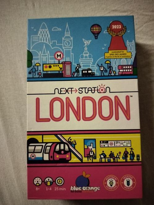 Next station LONDEN Nieuw en ongeopend, Hobby en Vrije tijd, Gezelschapsspellen | Bordspellen, Nieuw, Ophalen of Verzenden