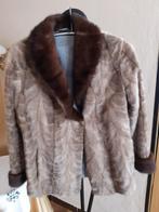 echte bontjas nerts, Kleding | Dames, Ophalen, Zo goed als nieuw, Maat 38/40 (M), Bruin