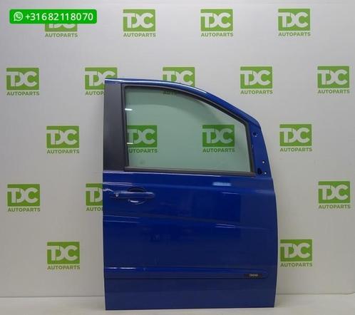 Mercedes Vito W639 ('03-'14) Voorportier rechts blauw, Auto-onderdelen, Carrosserie, Deur, Mercedes-Benz, Voor, Rechts, Gebruikt