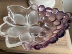 Coupe décorative en forme de grappe raisin, Panier, Comme neuf, Autres formes, Verre