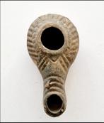 West-Aziatisch Terracotta Olielamp - 87 mm, Ophalen of Verzenden