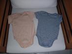 1 set van 2 rompers maat 74, Kinderen en Baby's, Babykleding | Maat 74, Ophalen of Verzenden, Zo goed als nieuw, Jongetje of Meisje
