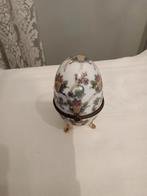 Porseleinen en ei, Z R, faberge stijl., Enlèvement ou Envoi