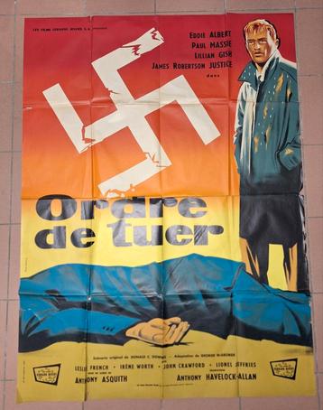 1958 Orders to kill cinéma film affiche  beschikbaar voor biedingen