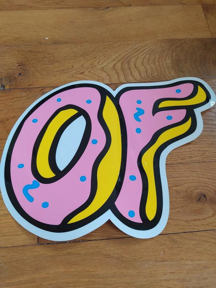 Autocollant Odd Future original, Collections, Autocollants, Enlèvement ou Envoi