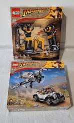 Lego Indiana Jones 77012 & 77013, Ophalen of Verzenden, Nieuw, Complete set, Lego