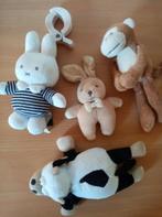 4 zachte knuffels , Nijntje + koe + aap + beertje, Kinderen en Baby's, Speelgoed | Knuffels en Pluche, Ophalen of Verzenden, Zo goed als nieuw
