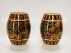 Set Chinese Gembertonnetjes in cloisonne., Ophalen of Verzenden