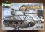 Meng M4A3 76W Sherman + barrel 1/35, Hobby en Vrije tijd, Modelbouw | Auto's en Voertuigen, 1:32 tot 1:50, Nieuw, Overige merken