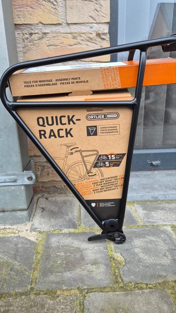 Bagagedrager Ortlieb Quick Rack, Fietsen en Brommers, Fietsaccessoires | Bagagedragers, Nieuw, Ophalen
