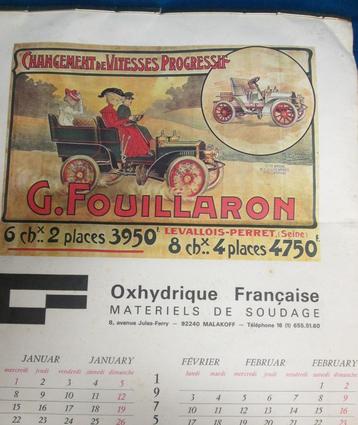 Old Timers KALENDER vintage beschikbaar voor biedingen