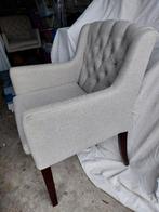 Eetkamerstoelen, Huis en Inrichting, Ophalen, Gebruikt, Stof, Twee