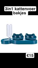 Kattenvoer bakjes 3in1, Ophalen of Verzenden, Automatisch, Nieuw
