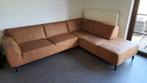canapé d’angle XOOON modèle Lima en tissu Secilia Cognac, Ophalen, Zo goed als nieuw, Hout, Design moderne / contemporain