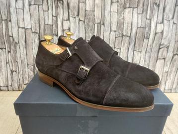 Van Bommel Blauw double monk schoenen voor heren - Mt 42 beschikbaar voor biedingen