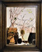 Paysage de fleurs séchées dans un vase de peaux, Enlèvement