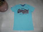 T-Shirt Superdy heren - maat small, Kleding | Heren, T-shirts, Blauw, SuperDry, Ophalen of Verzenden, Zo goed als nieuw