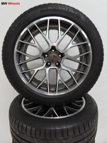 Porsche 20 inch Origineel velgen Macan RS Spyder zomerbanden beschikbaar voor biedingen