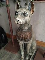 Groot beeld oude  Egyptische kat, Antiek en Kunst, Kunst | Beelden en Houtsnijwerken, Ophalen