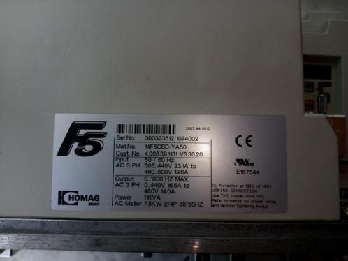 HOMAG (KEB) Fequentie sturing 11KVA 3Faze (2 beschikbaar), Hobby en Vrije tijd, Elektronica-componenten, Ophalen
