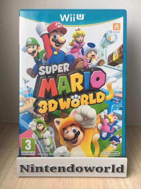 Super Mario 3D World (Nintendo Wii U), Consoles de jeu & Jeux vidéo, Jeux | Nintendo Wii U, Comme neuf, Enlèvement ou Envoi