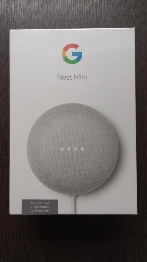 Google Nest Mini Gen2 - nieuw in doos, Audio, Tv en Foto, Mediaspelers, Nieuw, Ophalen of Verzenden