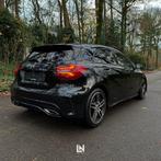 Mercedes A180 Benzine AMG Line, Auto's, 4 cilinders, Alcantara, Zwart, Particulier