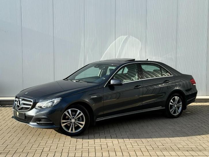 ✅ Mercedes E 200 GARANTIE 7G-TR Avantg Memory Camera OpenDak, Auto's, Mercedes-Benz, Bedrijf, Te koop, E-Klasse, 360° camera, ABS
