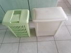 2 PVC-opslagbakken, Ophalen of Verzenden, Gebruikt
