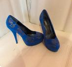 pumps 40, Escarpins, Comme neuf, Bleu, Envoi
