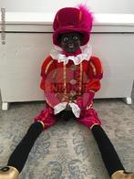 Authentieke V&D etalage zwarte Piet pop - 110cm, roze/rood, Diversen, Sinterklaas, Verzenden