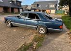 Mercedes 260SE W126 (oldtimer), Stof, Airconditioning, Blauw, Mercedes-Benz