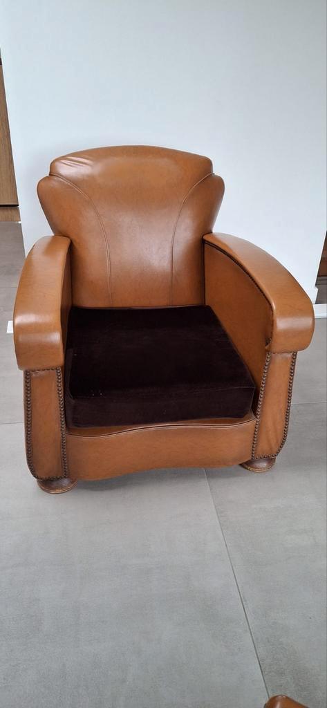 2x vintage fauteuils, Huis en Inrichting, Fauteuils, Gebruikt, Ophalen