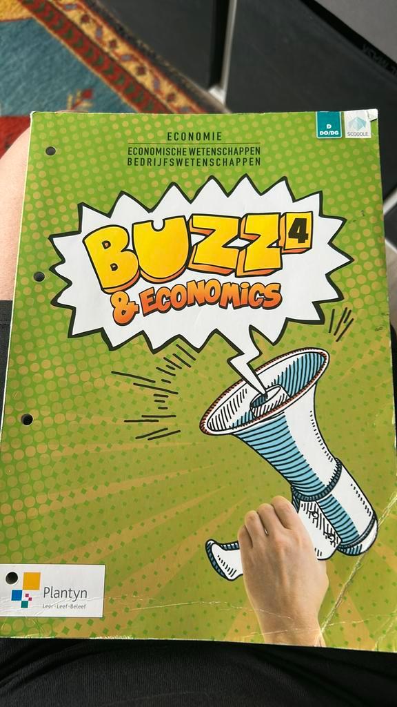 Buzz & Economics Bernadette Steeno - Leerwerkboek, Boeken, Schoolboeken, Economie, Ophalen