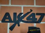 Wanddecoratie AK-47 hout, Ophalen of Verzenden