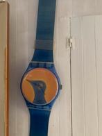 Swatch Maxi Folon horloge, Handtassen en Accessoires, Ophalen of Verzenden, Gebruikt
