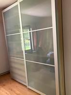 Ikea PAX/Komplement kleerkast 2m/ 2 glazen schuifdeuren, Huis en Inrichting, Gebruikt, Ophalen