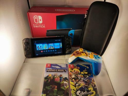 Pack Nintendo Switch, Consoles de jeu & Jeux vidéo, Consoles de jeu | Nintendo Switch, Comme neuf, Enlèvement ou Envoi