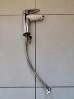 Robinet pour lavabo, Bricolage & Construction, Enlèvement, Utilisé, Chrome, Robinet