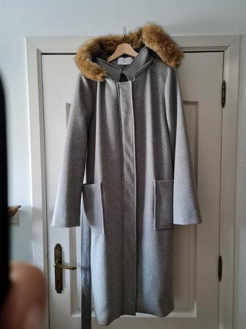 Te koop, Winterjas grijs, beschikbaar voor biedingen