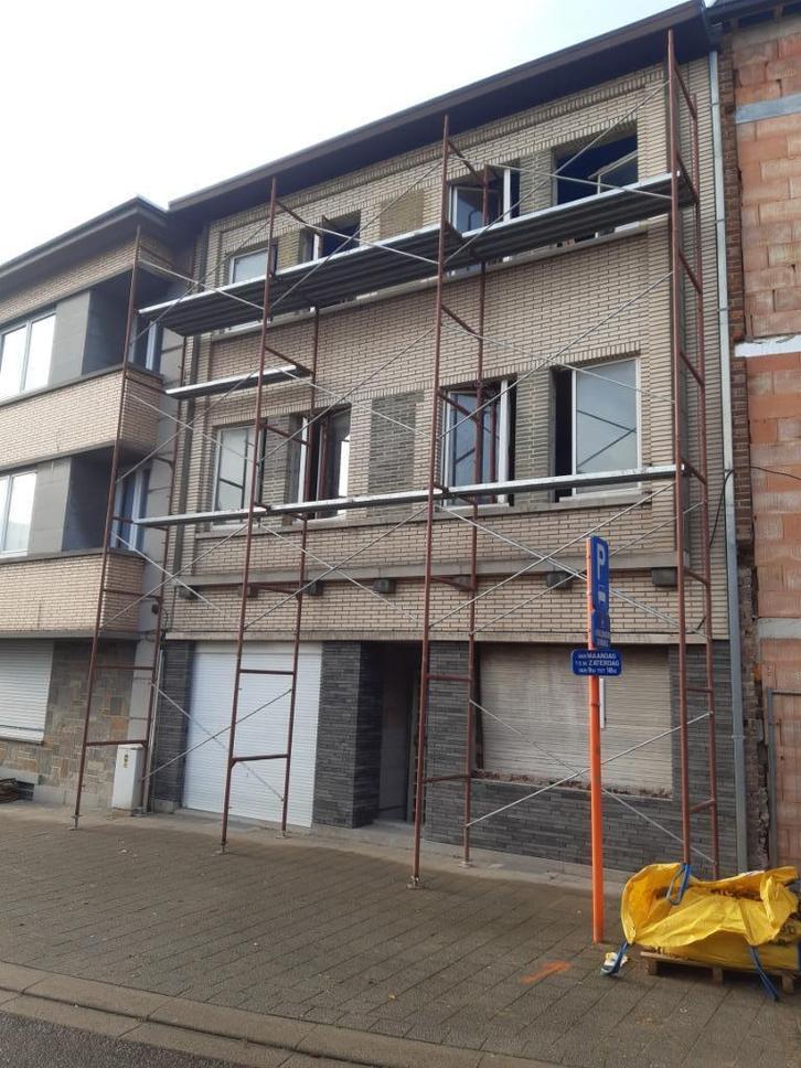Metserstelling 75 m2 te koop of te huur, Doe-het-zelf en Bouw, Steigers, Gebruikt, Gevelsteiger, 5 meter of hoger, Ophalen