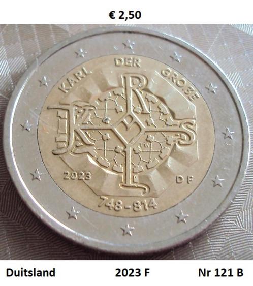 2 euromunten Duitsland F, Postzegels en Munten, Munten | Europa | Euromunten, Losse munt, 2 euro, Duitsland, Ophalen of Verzenden