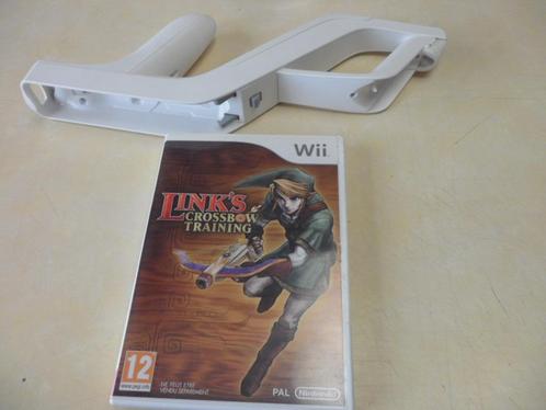 Link's Crossbow Training Nintendo Wii Complet + Zapper Pal, Games en Spelcomputers, Games | Nintendo Wii, Zo goed als nieuw, Ophalen of Verzenden