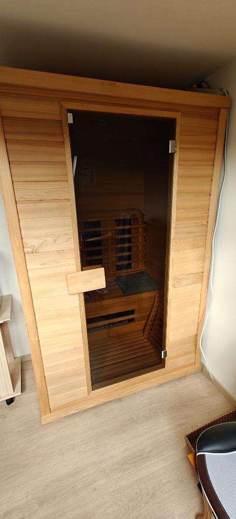 Infraroodsauna 2-3 personen, Sport en Fitness, Sauna, Zo goed als nieuw, Infrarood, Ophalen