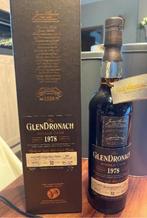 Glendronach 1978 32 yo  cask 1067 314/419 oloroso puncheon, Ophalen of Verzenden, Port
