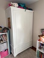 Garde robe, Maison & Meubles, Enlèvement ou Envoi, Utilisé, Autres essences de bois, Avec espace de penderie