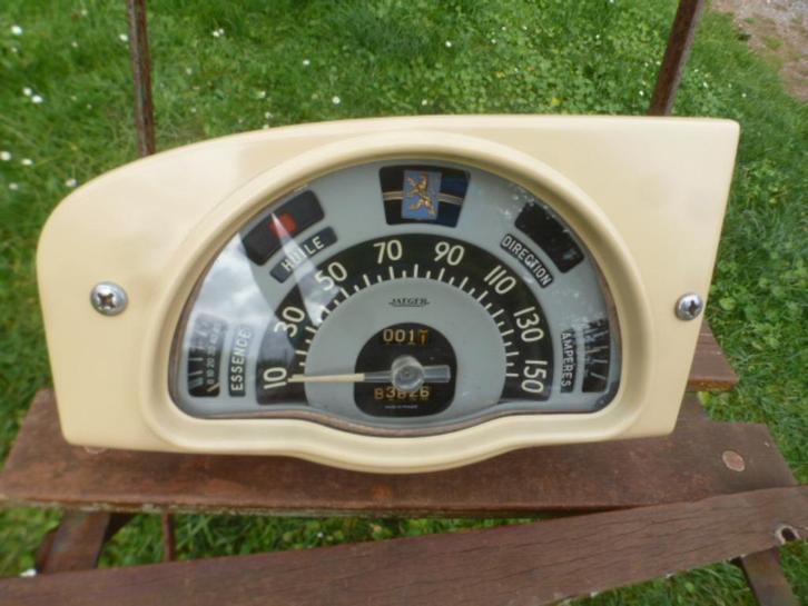 peugeot 203: instrumentatie, snelheidsmeter en meters: JAEGE, Auto-onderdelen, Dashboard en Schakelaars, Peugeot, Gebruikt, Ophalen of Verzenden