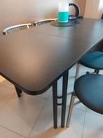 Design eettafel Calligaris 160 cm - 4 design stoelen, Huis en Inrichting, Ophalen, Design, 50 tot 100 cm, Zo goed als nieuw