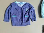 blauwe pull, trui, gillet, cardigan River Woods 6m/68cm, Kinderen en Baby's, Babykleding | Maat 68, Ophalen of Verzenden, Zo goed als nieuw